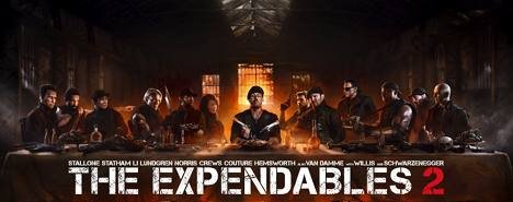 expendables two testo