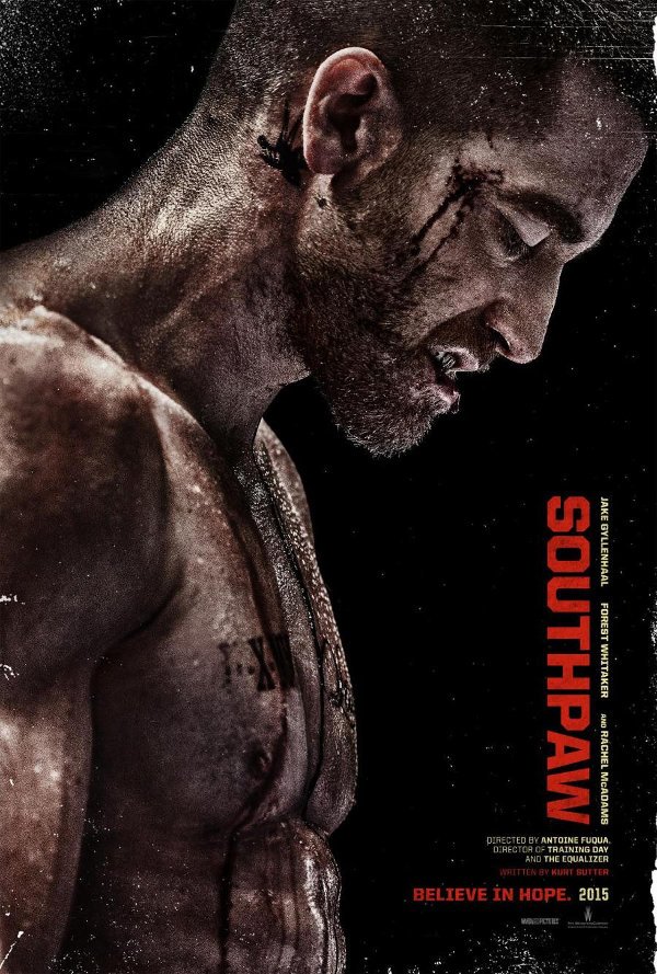 Southpaw - Jake Gyllenhaal in poster internazionale