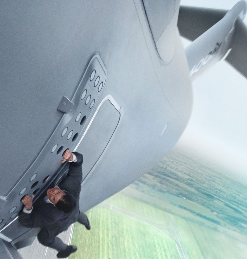 Tom Cruise in Rogue Nation