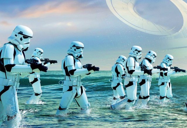 Rogue One: A Star Wars Story - Gli Storm Troopers invadono Londra