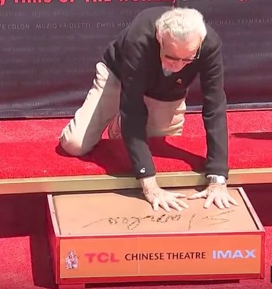 Le impronte di Stan Lee sulla Walk of Fame