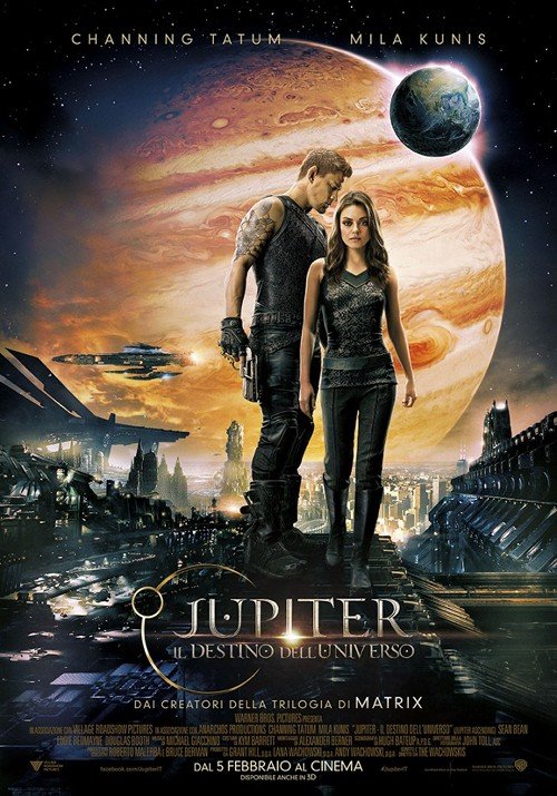 Jupiter - 3d - Il Destino Dell'universo - 2014