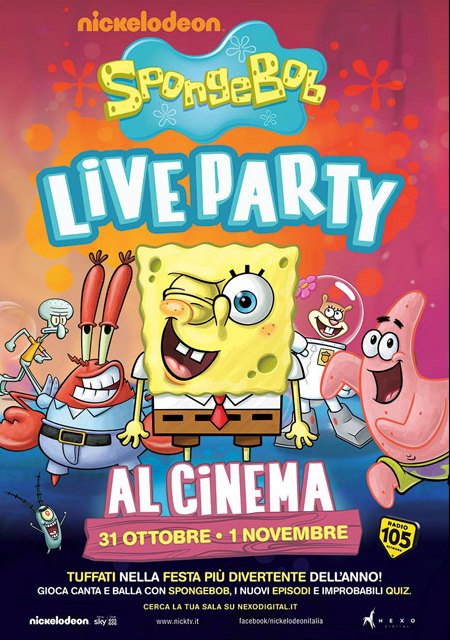 Spongebob Live Party - 2015