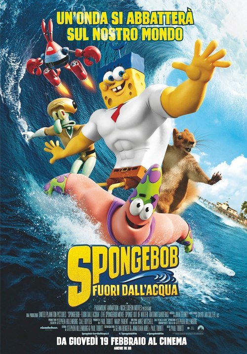 Spongebob - 3d - Fuori Dall'acqua - 2014